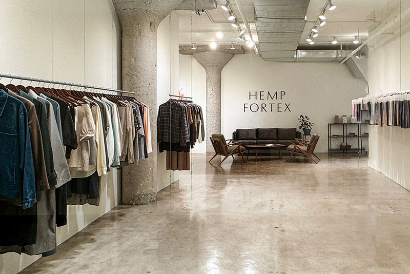 To explore our LA showroom and discover our hemp collection, delve into the charming allure of hemp fiber and other sustainable fibers.