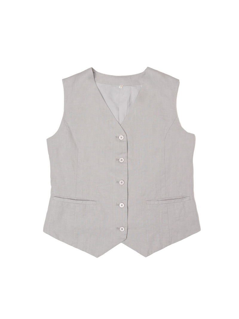 Hemp Fortex Hemp Women's Suit Vest Hemp Fortex